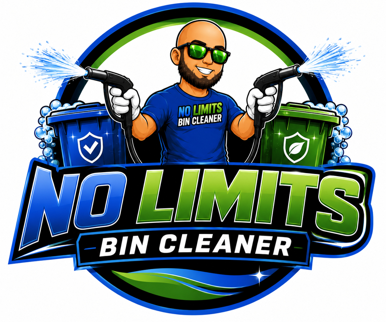 No Limits Bin Cleaner professional service